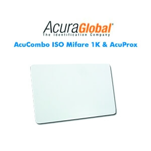 Cartes Inteligentes AcuCombo ISO Mifare 1K & AcuProx