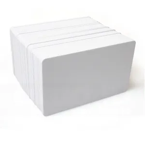 Cartões PVC Branco Padrão CR-80 - 500 unidades