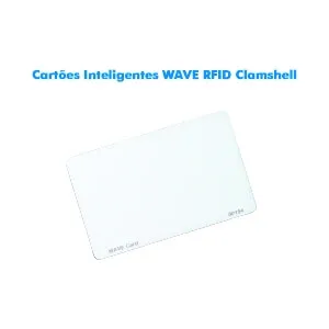 Cartões Inteligentes WAVE RFID Clamshell