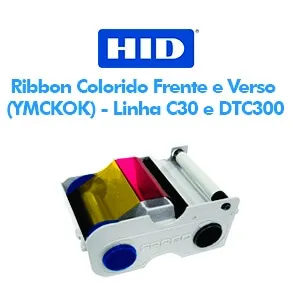 Ribbon Fargo Colorido Frente e Verso (YMCKOK) - Linha C30 e DTC300