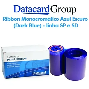 Ribbon Monocromático Azul Escuro (Dark Blue) - Linhas SP e SD