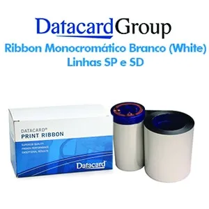 Ribbon Monocromático Branco (White) - Linhas SP e SD